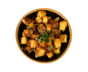 Garlicky Potatoes